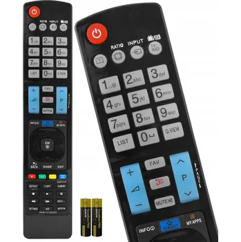 Dálkový ovladač DÁLKOVÝ OVLADAČ pro LG ULG902 AKB73756502 PLUS NETFLIX černý