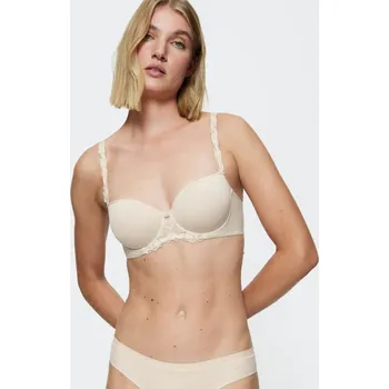 Oblečení a móda Podprsenka Triumph Wild Azalea Florale WHP 00RB tělová 75 D