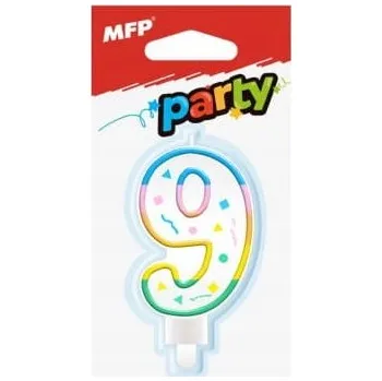 Dortová svíčka MFP Papírová Svíčka na dort 9