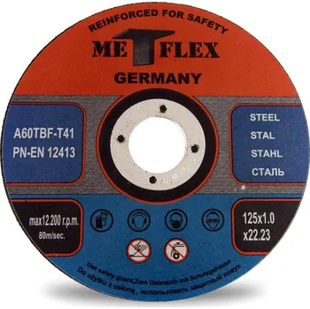 Řezný kotouč Řezací kotouč na kov Met-Flex MXMC12512 125 mm