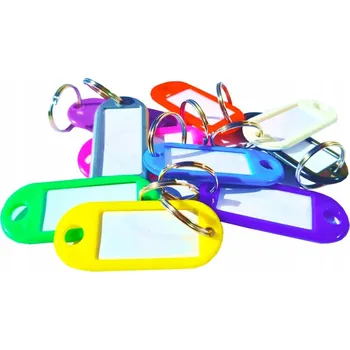 Přívěsek na klíče, Přívěsek Na Klíče přívěsek , černý, sada 10 kusů