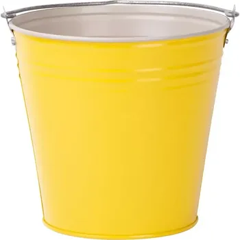 Zednická nádoba Vědro pozink žluté 7 l