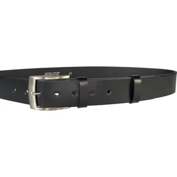Módní doplněk PENNY BELTS Pánský kožený opasek I2-60 černý - 115 cm