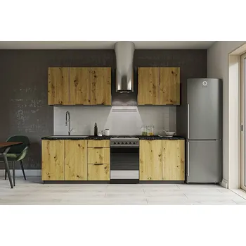 Kuchyňská linka Kuchyňská linka ROMI 200 dub artisan