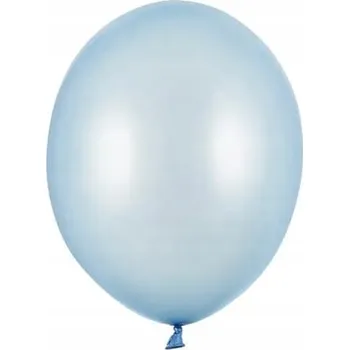 Balónek Balónky metalické modré baby blue silné 27cm 3ks