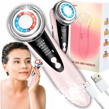 Masážní přístroj MASÁŽNÍ PŘÍSTROJ NA OBLIČEJ MEZOTERAPIE BEZJEHLOVÁ EMS MASÁŽ