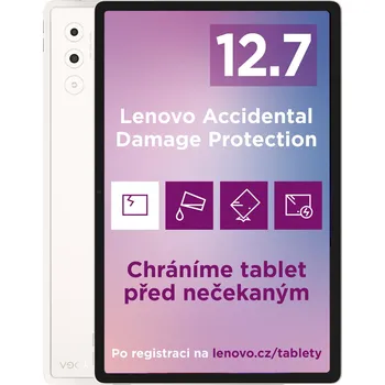Tablet Lenovo Yoga Tab Plus 12.7", 16GB + 256GB - Seashell + Tab Pen Pro ZAEG0157CZ
