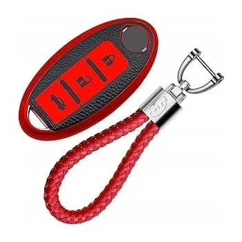 KASER Pouzdro / Obal na klíč od auta NISSAN Qashqai Juke Micra + přívěsek na klíče
