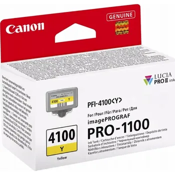 Inkoust Canon Lucia PRO II PFI-4100Y 6780C001 žlutý (yellow)