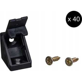 Věšák 40 KS ÚHELNÍK NÁBYTKOVÝ KOMANDOREK DRŽÁK POLICE