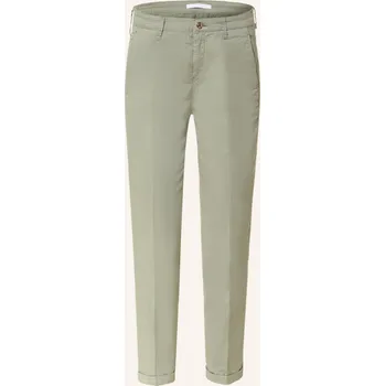 Dámské kalhoty Mac Dámské 7/8 Chino Kalhoty Turn Up, světle zelená, 38