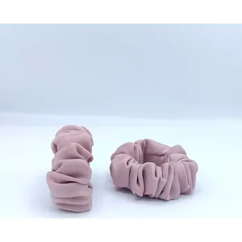 Scrunchie gumička starorůžová L