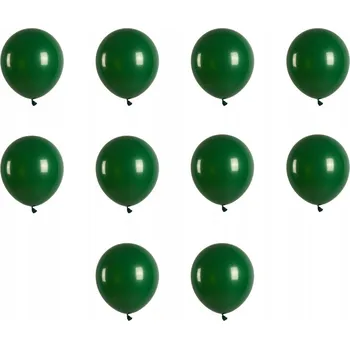 Balónek Malé lahvové balónky zeleň 5' (12 cm) - 10 ks