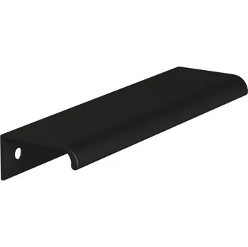 NÁBYTKOVÁ ÚCHYTKA ČERNÁ MATNÁ FE8 148 mm rozteč 128 mm