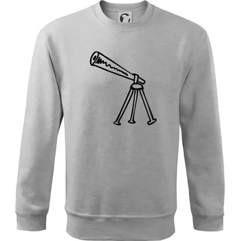 Pánská mikina Nebe - Dalekohled - Mikina Essential pánská - M ( Světlešedý Melír )