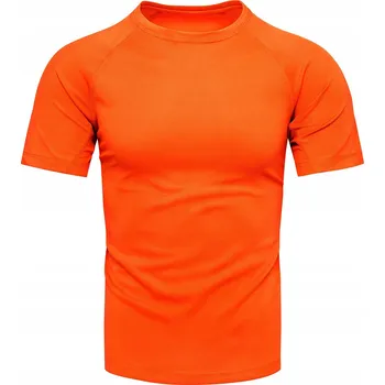 Pánská móda Tričko Sportovní pánské oranžové tričko Termoaktivní XL