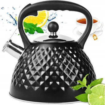 Varná konvice Tradiční ocelová Konvice Karl Hausmann 3 l černá