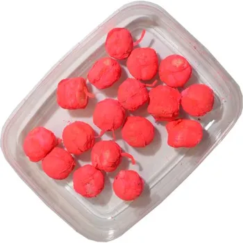 Boilies Delikapet Boilies rohlíkový Fluo MAXI - Jahoda