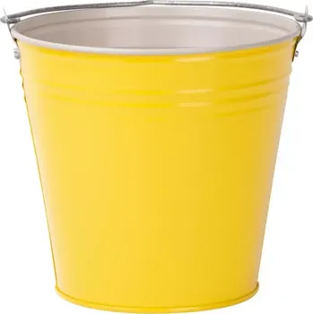 Zednická nádoba Vědro pozink žluté 5 l