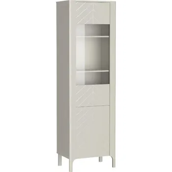 Knihovna Vitrína vysoká cashmere MALUMI MM-4