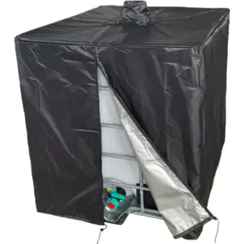 Krycí plachta Ochranný kryt na IBC kontejner černý UV ochrana