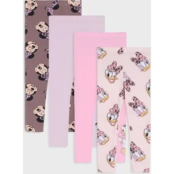 Sinsay - Sada 4 legín Minnie Mouse - krémová - 125GA-01X - 125GA-01X-128