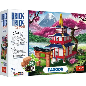 Díl pro stavebnice Trefl Brick Trick Pagoda M 160 dílů