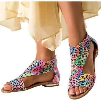 Dámské sandále Casu dámské sandály 2699-0 s plochým podpatkem, velikost 37