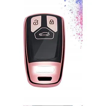 KASER Pouzdro / Obal na klíč od auta Audi A1 - A7 Q1 Q3 Q5 TT + přívěsek na klíče