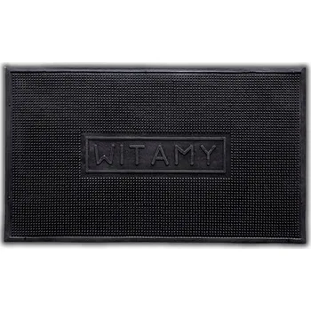 Rohožka GUMOVÁ ROHOŽKA PŘED DVEŘE VENKOVNÍ VÍTÁME 35x60 CM