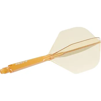 Šipka Cuesoul ROST 77 průhledné oranžové, No6 letky a střední násadky