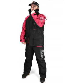 Rybářské oblečení RYBÁŘSKÝ TERMO OBLEK IMAX THERMO SUIT ČERVENO-ČERNÝ - 3XL