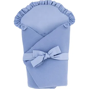 Zavinovačka Bomimi Rychlozavinovačka s volánkem modrá