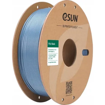Filament PLA Filament eSUN 1,75 mm 1 kg šedý