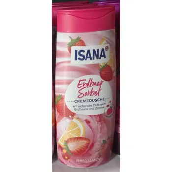 Sprchový gel ISANA Krémový Sprchový gel Erdbeer Sorbet 300 ml