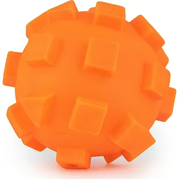 Hračka pro psa Míček pro psy Happet Pískací Míček Happet s geometrickými výstupky 12 cm