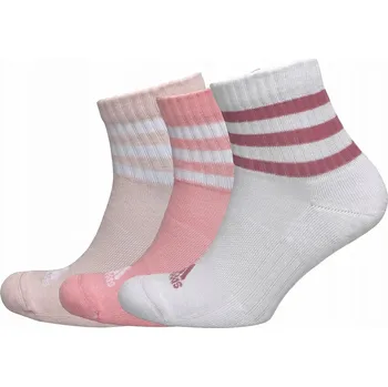 Pánské ponožky PONOŽKY ADIDAS 3-STRIPES CUSHIONED SPORTSWEAR MID-CUT SOCKS 3 PÁRY vel. 34-36