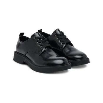 Dámské spodní prádlo Calvin Klein Oxfordy Low Cut Lace-Up Shoe V3X4-83182-1453 S Černá 30
