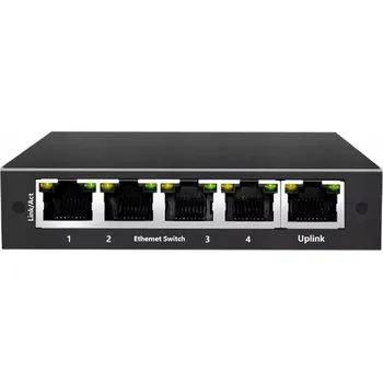 Switch Přepínač Switch 5-portový Gigabit Ethernet, propustnost 10 Gbps
