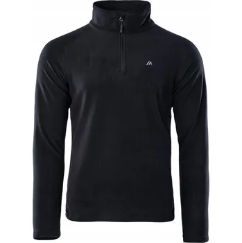 Pánská mikina Martes Fleecová Mikina bunda černá vel. S