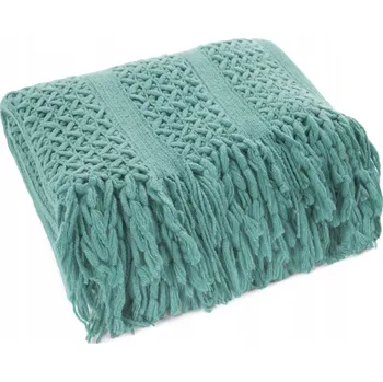 deka Akrylová deka přehoz AKRYL-1 130x170 Eurofirany tmavě mátová