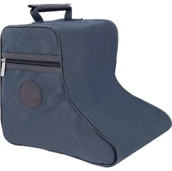 Jezdecká obuv Obal na nízké jezdecké boty EQUITHEME Premium tmavě modrý