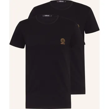 Pánské tričko Versace Pánská Sada 2 Triček, černá, 54