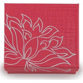 Dárková krabička Krabička na šperky 9x9 cm Varianta: 1 červená světlá, Balení: 12 ks