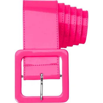 Karnevalový doplněk Neon růžový opasek široký