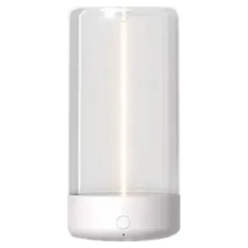 Stojací lampa Přenosné magnetické ambientní světlo 14,5 x 7 cm Kvantová drátová lampa s USB C dobíjením Noční světlo Dekorace na stůl i zeď bílá