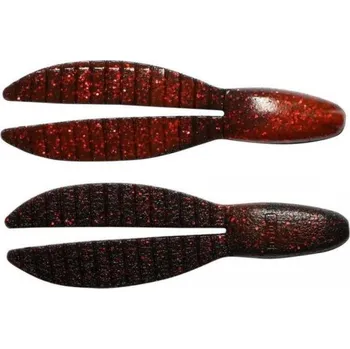 6ks - Gumová Nástraha Keitech Flex Chunk 3" 7,6cm 6,5gr Black Cherry