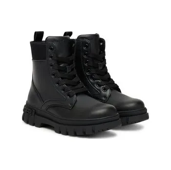 Dámská zimní obuv Tommy Hilfiger Turistická obuv Lace-Up Bootie T3A5-34046-1695 S Černá 30