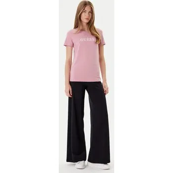 Guess T-Shirt O5RI01 KBBU1 Růžová Regular Fit XS