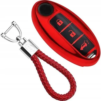 KASER Pouzdro / Obal na klíč od auta NISSAN Qashqai Juke Micra + přívěsek na klíče